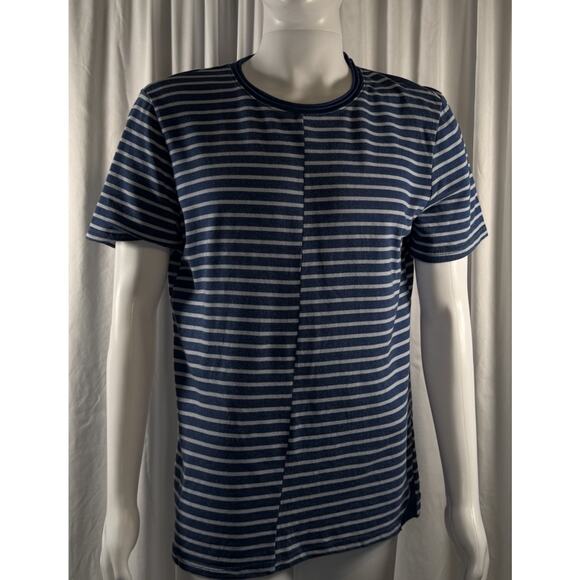 WilliamRast Jake Short Sleeves Striped T-Shirt Blue White, M, Nautical 87-35 - Picture 2 of 12